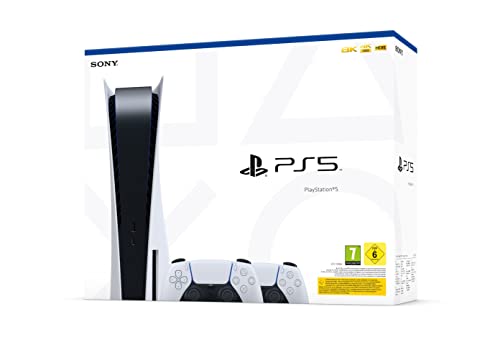 Playstation 5 Standard Console + 2 Controller DualSense White - 8earn