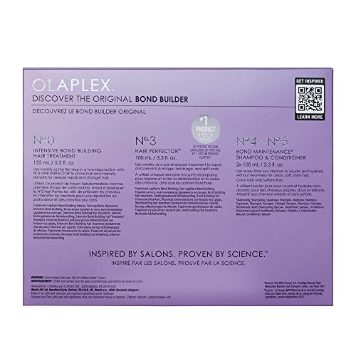 OLAPLEX Il kit di trattamento per la riparazione dei capelli - Nº0 (155 ml), Nº3,4,5 (100 ml) - 8earn