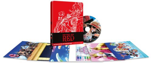 One Piece Film: Red (Steelbook Blu-ray + 6 cards) - 8earn