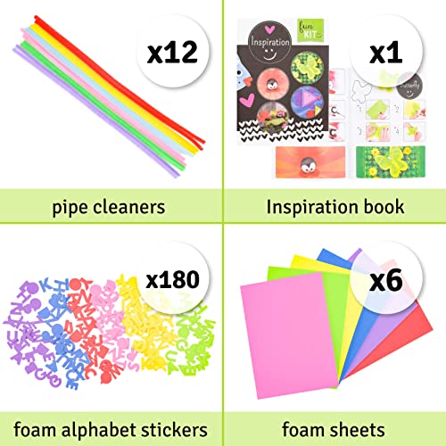 Vaessen Creative Kit per Hobby Creativi per Bambini, 32 x 22 x 6.5 cm - 8earn