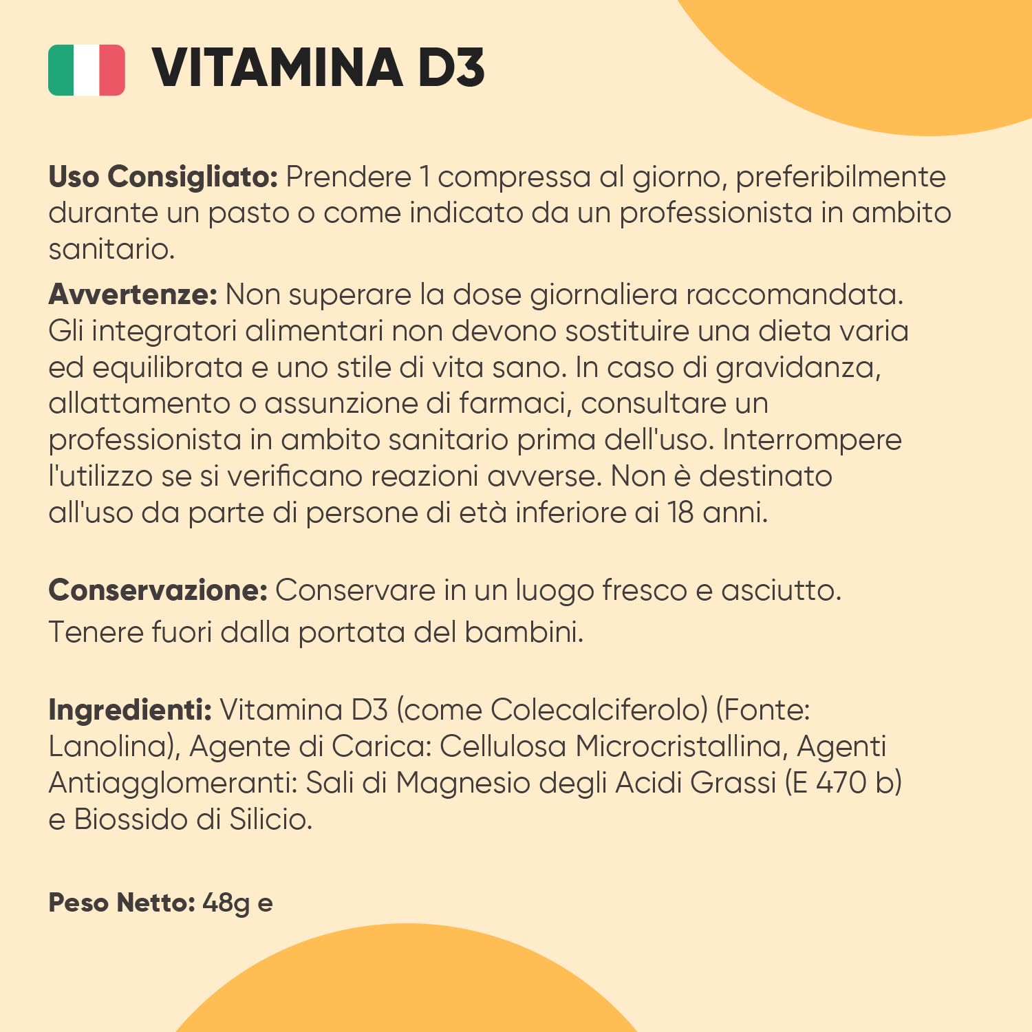 Vitamina D3 2000 UI Colecalciferolo (50mcg) Vegetariana, 400 Compresse (Scorta 13+ Mesi), 1 al Giorno, La Vitamina D Contribuisce alla Normale Funzione del Sistema Immunitario (EFSA), Senza Glutine