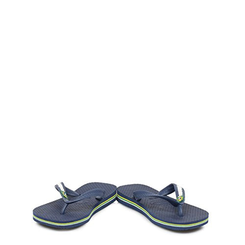 Havaianas Brasil Logo, Infradito Unisex-Adulto, Blu (Navy Blue 01), 45/46 EU - 8earn