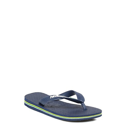 Havaianas Brasil Logo, Infradito Unisex-Adulto, Blu (Navy Blue 01), 45/46 EU - 8earn