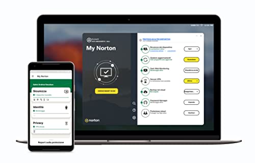 Norton 360 2023 | Deluxe | 5 Dispositivo | PC | Codice d'attivazione per PC via email - 8earn