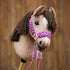 Hobby Horse - Set di materiali per cavezze, colore: viola/rosa (istruzioni disponibili separatamente) - 8earn