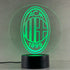 Lampada RGB personalizzata realizzata con lampada Milan - 8earn