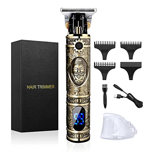 Hair Trimmer for Men, Electric Shaver Beard Hair Body Professional Beard Trimmer Machine with 3 Length Combs (1#)