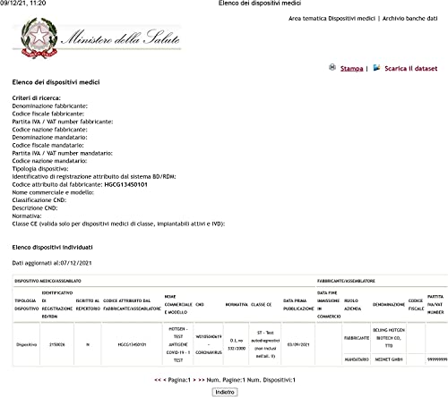 HotGen Test Rapido Antigenico (2019-nCoV) - Pack da 10 test - Exp. Luglio 2023 - 8earn