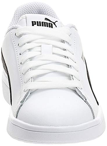 PUMA Smash V2 L, Scarpe da Ginnastica Unisex-Adulto, Bianco (White Black), 43 EU - 8earn