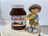 Idea Regalo Sweet personalizzato da | Nutella 1000gr. / 1kg | Ideale per tutti gli eventi ottima idea per feste e party | Barattolo crema spalmabile personalizzato testo frontale e tappo - 8earn