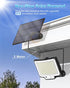 Luce Solare Led Esterno con Sensore di Movimento [228LED/3Modes] Luci Solari da Esterno con Telecomando, IP65 Impermeabile LED Lampade Solari da Esterni con Estensore da 5M Giardino Garage [1 Pezzi ]
