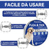 Collare Antiparassitario Per Cani, Collare Antipulci Cane Sicuro Ed Efficace Composto Da Oli Essenziali Naturali Al 100%, Efficacia 12 Mesi 65cm Collare Antizecche Per Cani Per Cani Di Tutte Le Taglie - 8earn