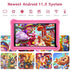 SANNUO Kids Tablet 7 Inch, Android 11 Tablet, 3GB RAM 32GB ROM WiFi Bluetooth Parental Control Learning Education Dual Camera Tablet PC with Case (Pink)
