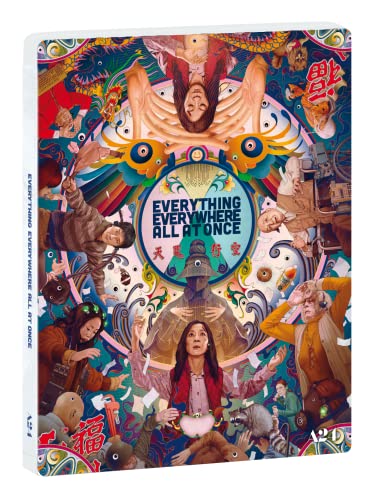 Everything Everywhere All At Once Steelbook 4K (4K + Bd) + Card Numerata - 8earn