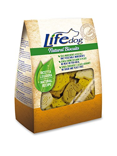 Life Dog Natural Biscuits, animal-shaped biscuits. 500gr