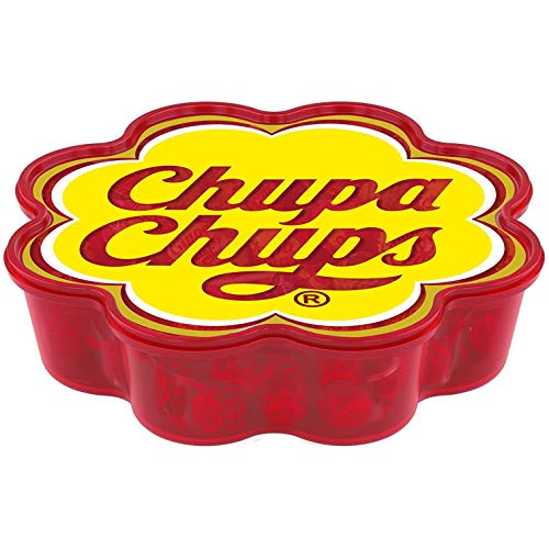 Chupa Chups Margherita, Special Packaging, Gift Box with 30 Lollipop Assorted Fruit and Cola Flavors, Gift Idea for Parties and Birthdays, Gluten Free