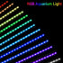 Eyeleaf Luce Acquario Led con Timer Telecomando Lampada Acquario Led 18 cm RGB Dimmerabile per Acqua Dolce Impermeabile IP68