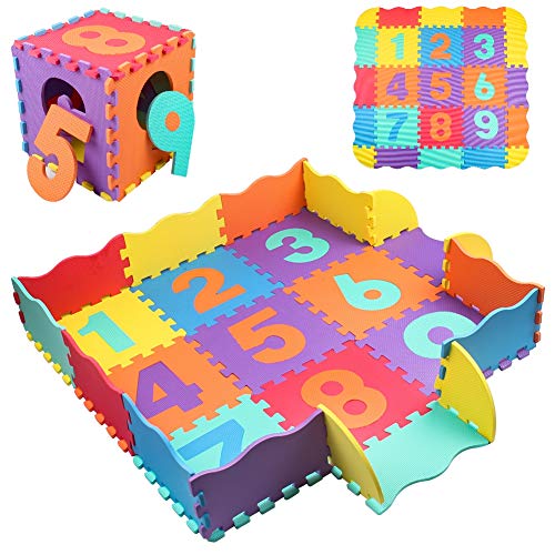 Children's Puzzle Mat with CCC Certificate Soft Eva Rubber Play Mats 25 Pieces (120 * 120cm)