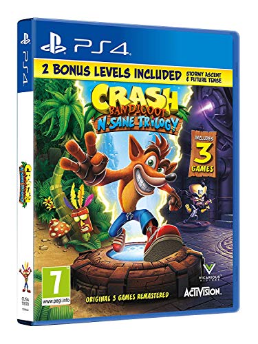 Crash Bandicoot N.Sane Trilogy + 2 Bonus Levels - PlayStation 4